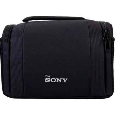 Sony Eye Fotoğraf Çantası Büyük Kare 27x20x16 cm İki Pedli ve 3 Bölmeli Kullanışlı