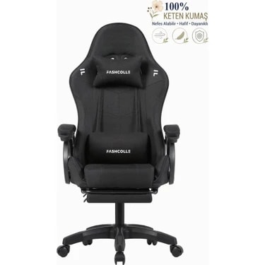 Fashcolle Dynamic Air Kumaş Black Masajlı Oyuncu