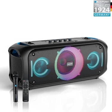 Blaupunkt PL700 Mikrofonlu Uzaktan Kumandalı Kablosuz Bluetooth Speaker Hoparlör 70W
