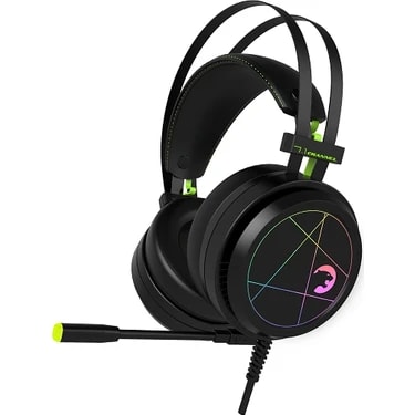 Gamepower Medusa Siyah 7.1 Rainbow Kablolu Kulaküstü Oyuncu Kulaklık 2.2 m Uzunlukta Var